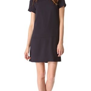 Theory Eliora Navy Shift Dress Size 2